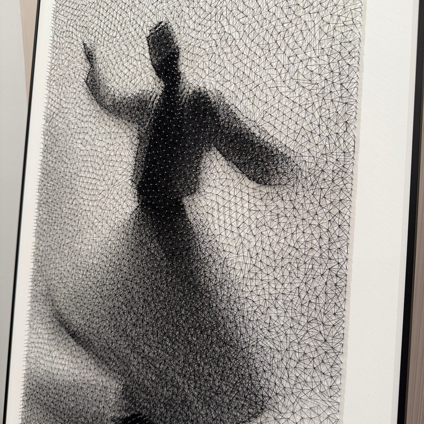 The Dervish, close detail of the threading