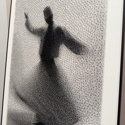 The Dervish, close detail of the threading