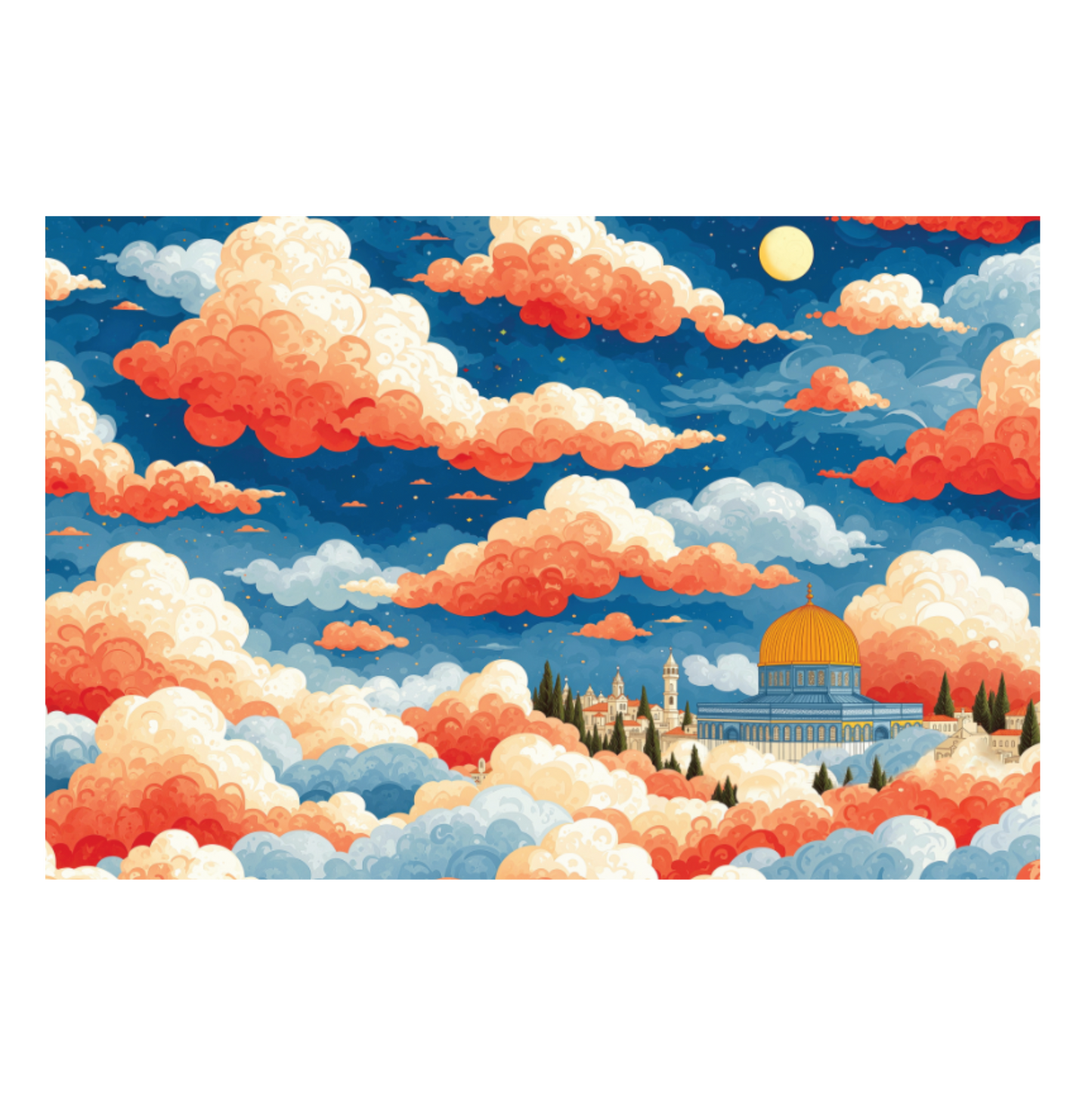 Dreaming in Jerusalem - unframed