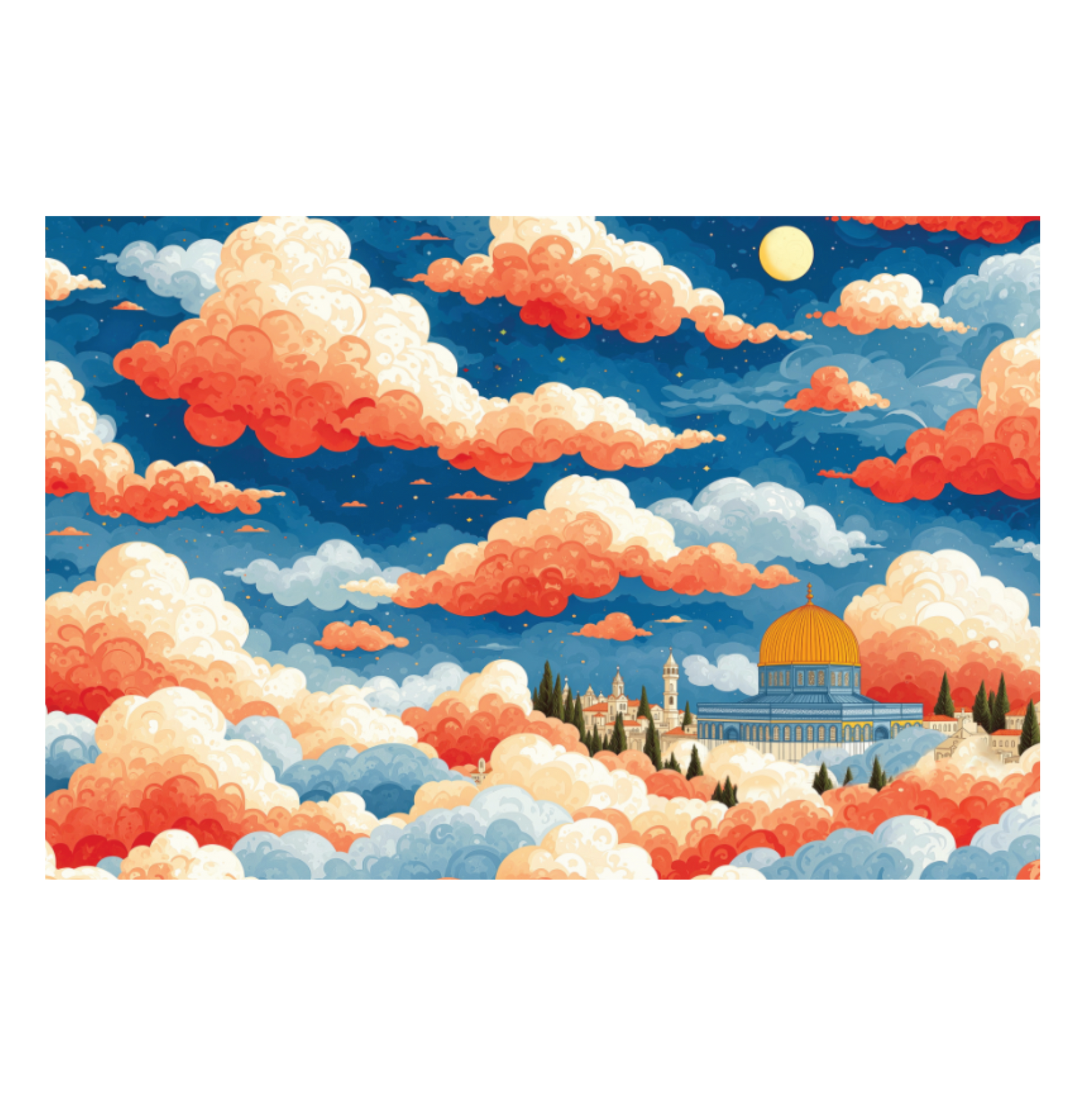 Dreaming in Jerusalem - unframed